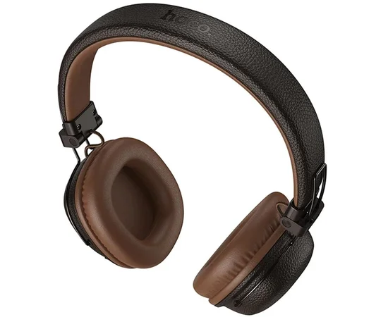 Накладні бездротові навушники Hoco W64 Earl II Brown