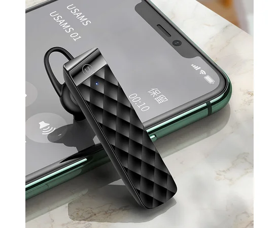 Bluetooth гарнитура USAMS-BT BT001 Черный