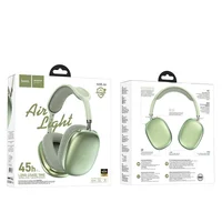 Накладные беспроводные наушники Hoco W35 Air Triumph Green