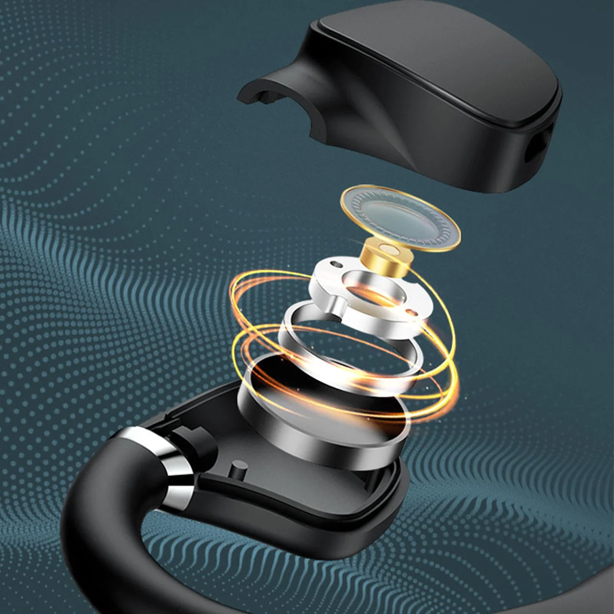 Беспроводные наушники Usams-JC Sports Черный