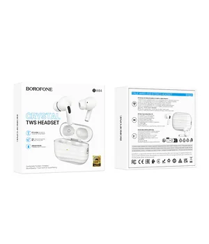Беспроводные TWS наушники BOROFONE BW84 Dream White