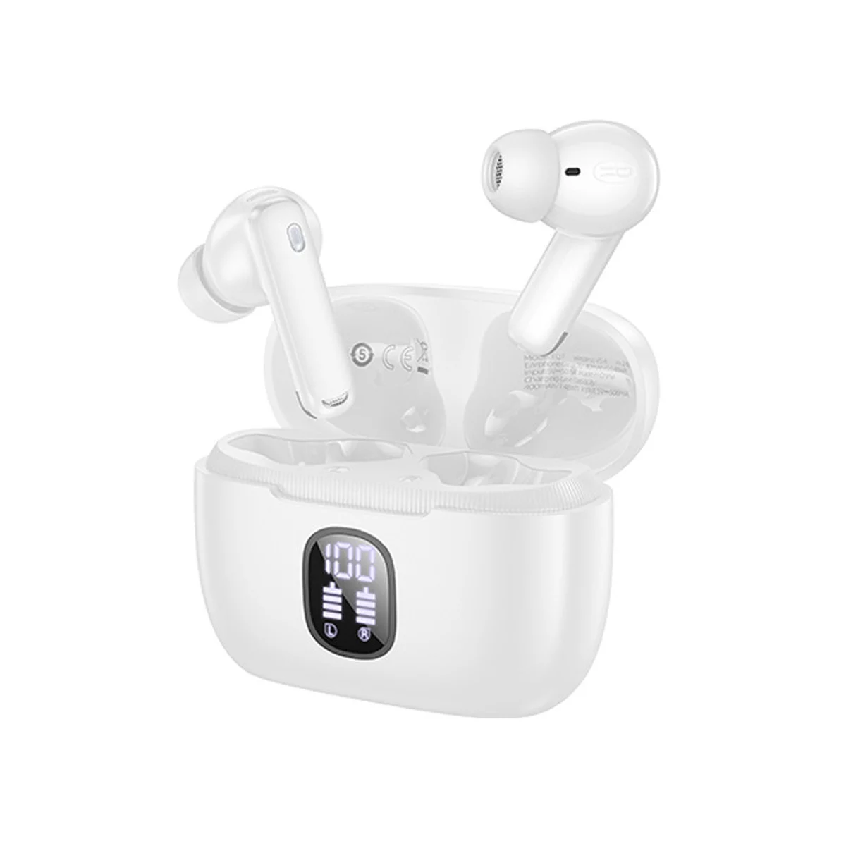 Беспроводные TWS наушники BOROFONE FQ7 Treasure ANC+ENC White