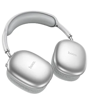 Накладные беспроводные наушники Hoco W35 Air Triumph Silver