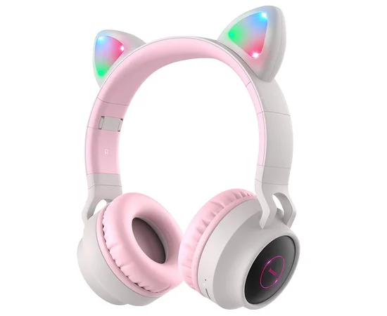 Bluetooth навушники Hoco W27 Сірий