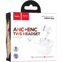 Беспроводные TWS наушники Hoco EQ34 Plus Rima ANC (App) White