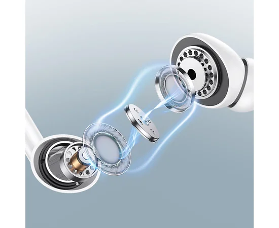 Наушники Usams EP-41 3.5mm с микрофоном Белый