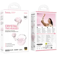 Беспроводные TWS наушники Hoco EW202 Magic Pink