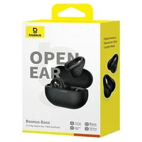 Беспроводные TWS наушники Baseus OS Bass 15 Clip Open-Ear (A00079500) Cluster Black