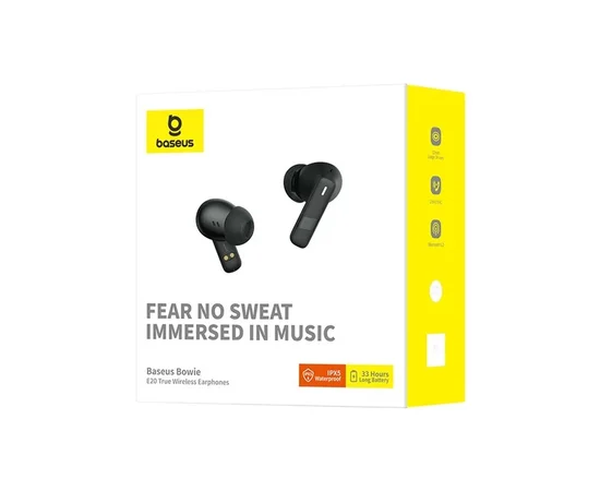 Беспроводные TWS наушники Baseus Bowie E20 (A00069700) Cluster Black