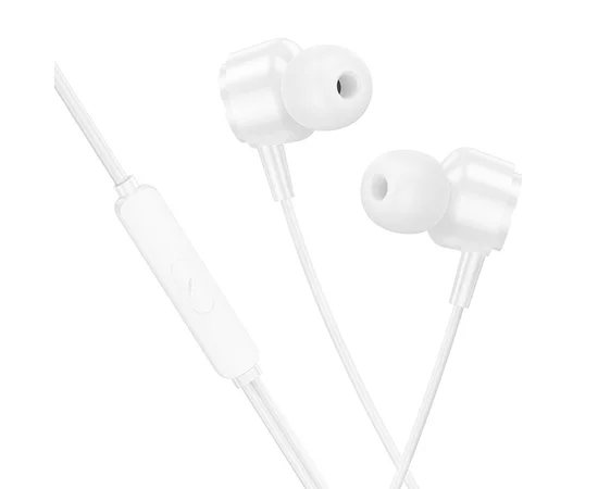 Наушники Borofone BM94 Sonar universal (Type-C/1.2m) White