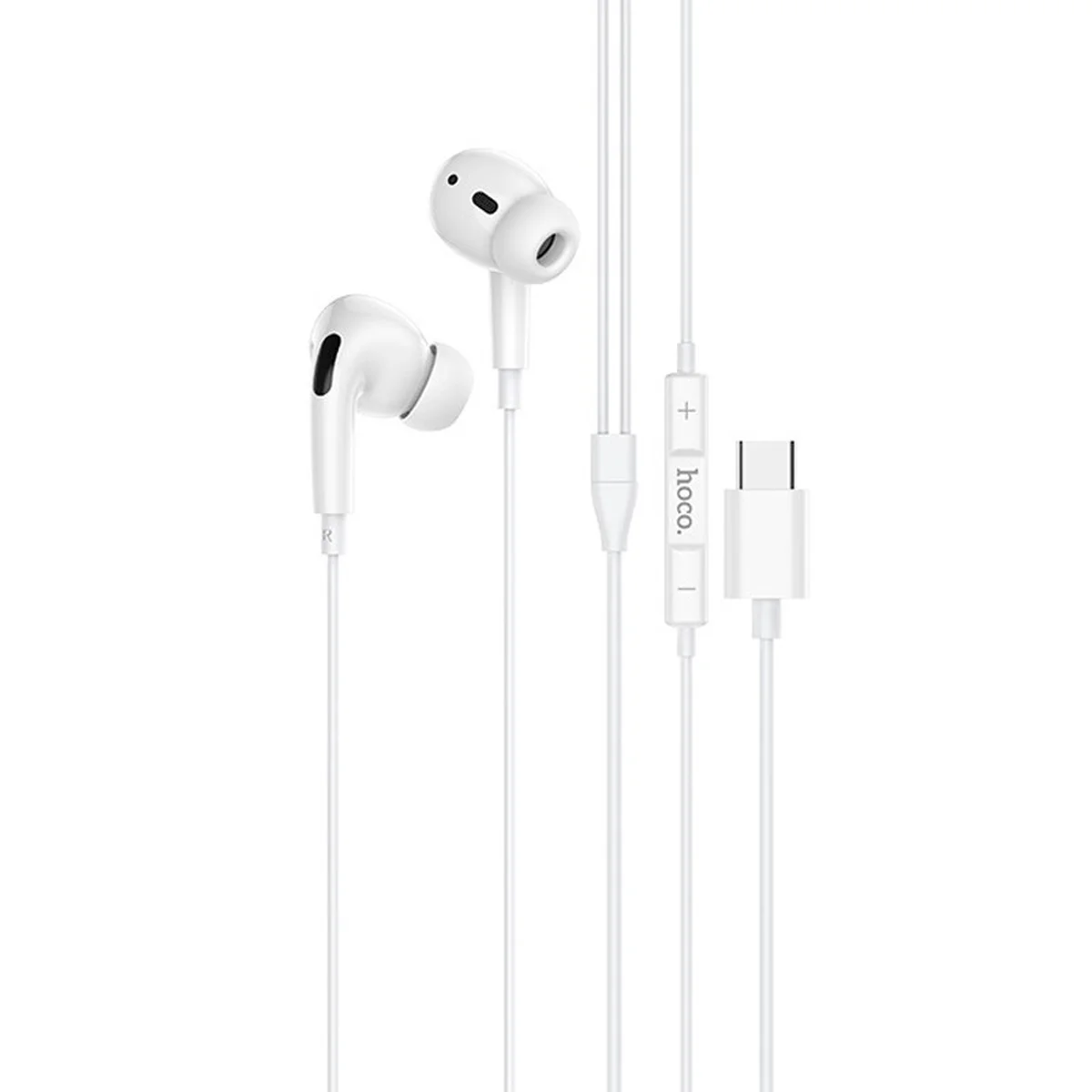 Стерео наушники Hoco M1 Pro Type-C Белый