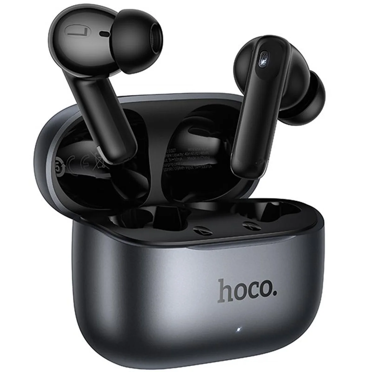 Беспроводные TWS наушники Hoco EQ27 Fun ANC+ENC+smart AI translation Metal gray