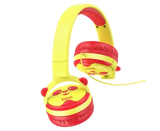 Наушники Hoco W31 Childrens Жёлто-красный
