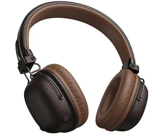 Накладні бездротові навушники Hoco W64 Earl II Brown