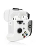 Силиконовый футляр Gamepad для наушников AirPods Белый