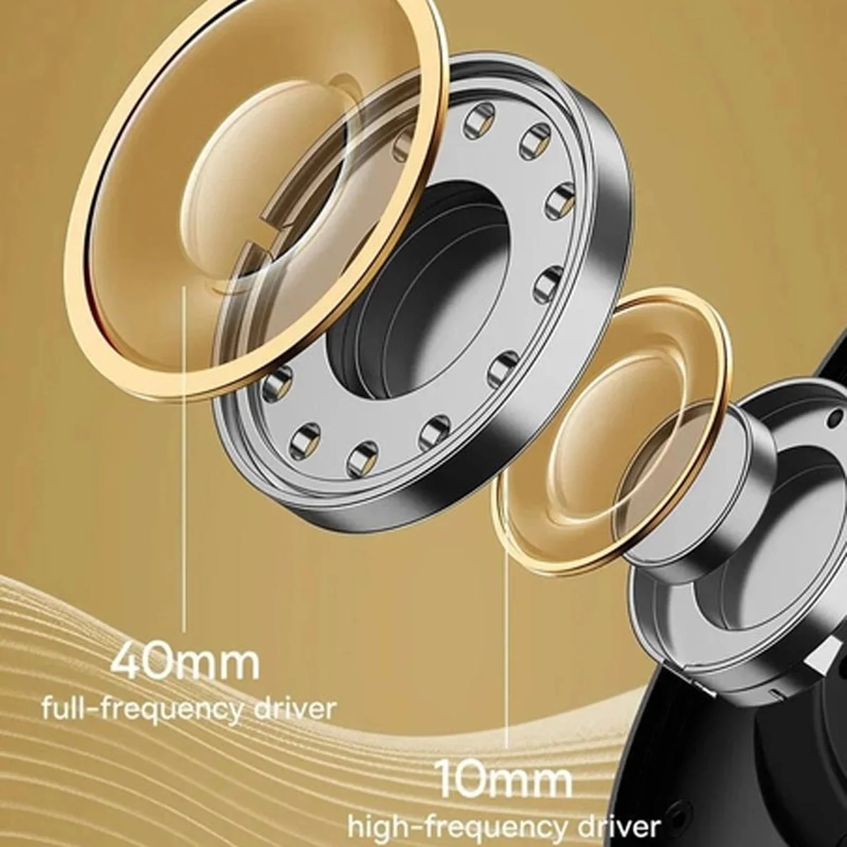 Накладные беспроводные наушники Baseus Bowie H1 Pro Noise-Cancellation (A00050601) Moon White