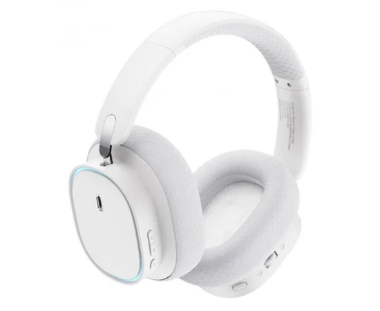 Накладные беспроводные наушники Baseus AeQur GH02 Gaming (A00050800) Moon White