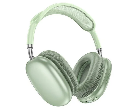 Накладные беспроводные наушники BOROFONE BO22 Plus Elegant Green