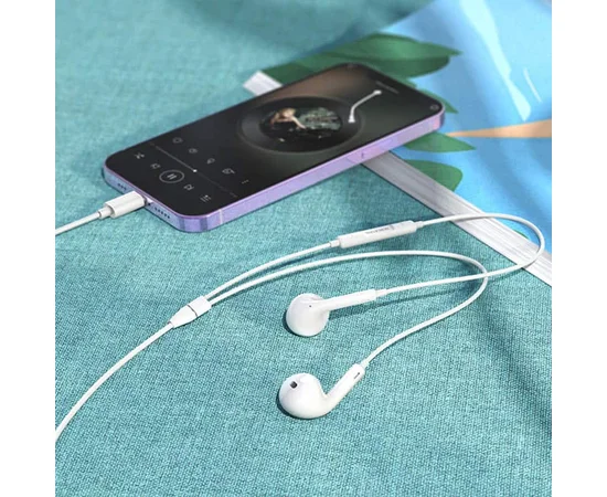 Наушники Borofone BM30 Max Lightning Белый