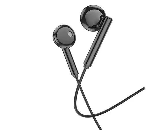 Наушники Borofone BM82 Art music wire control Black