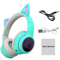 Bluetooth наушники Tucci K26 Голубой / Белый