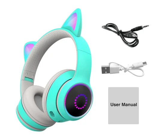 Bluetooth наушники Tucci K26 Голубой / Белый