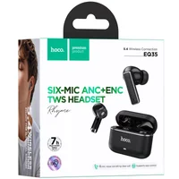 Беспроводные TWS наушники Hoco EQ35 Rhyme ANC+ENC (App) Black