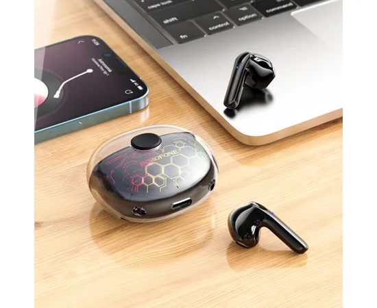 Беспроводные TWS наушники BOROFONE BW15 Black