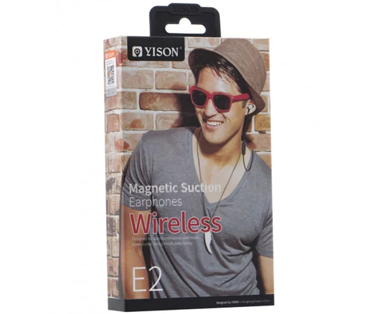 Bluetooth stereo наушники с гарнитурой Yison E2 Красный