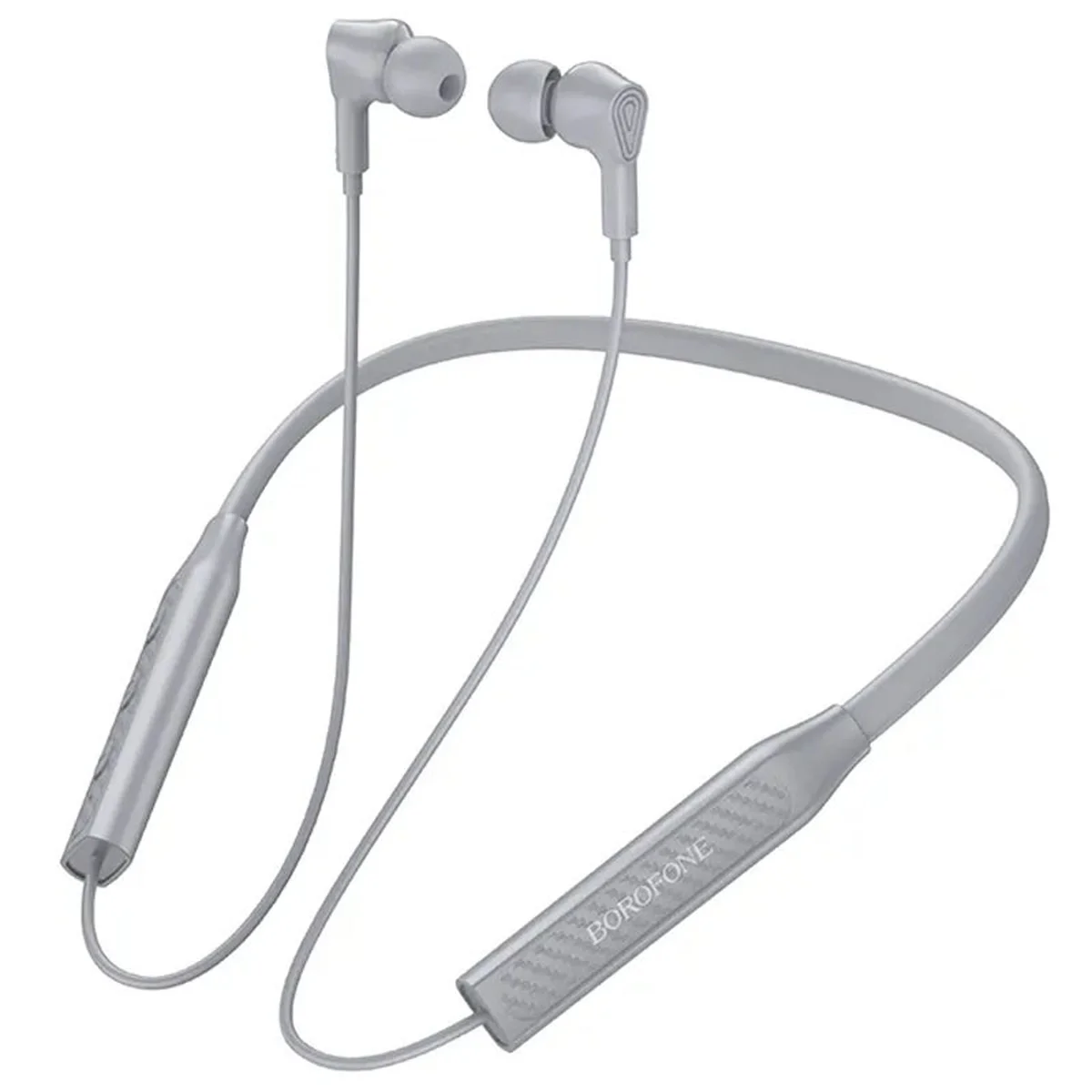 Bluetooth наушники Borofone BE59 Rhythm neckband Gray