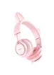 Наушники Hoco W36 Cat ear Pink