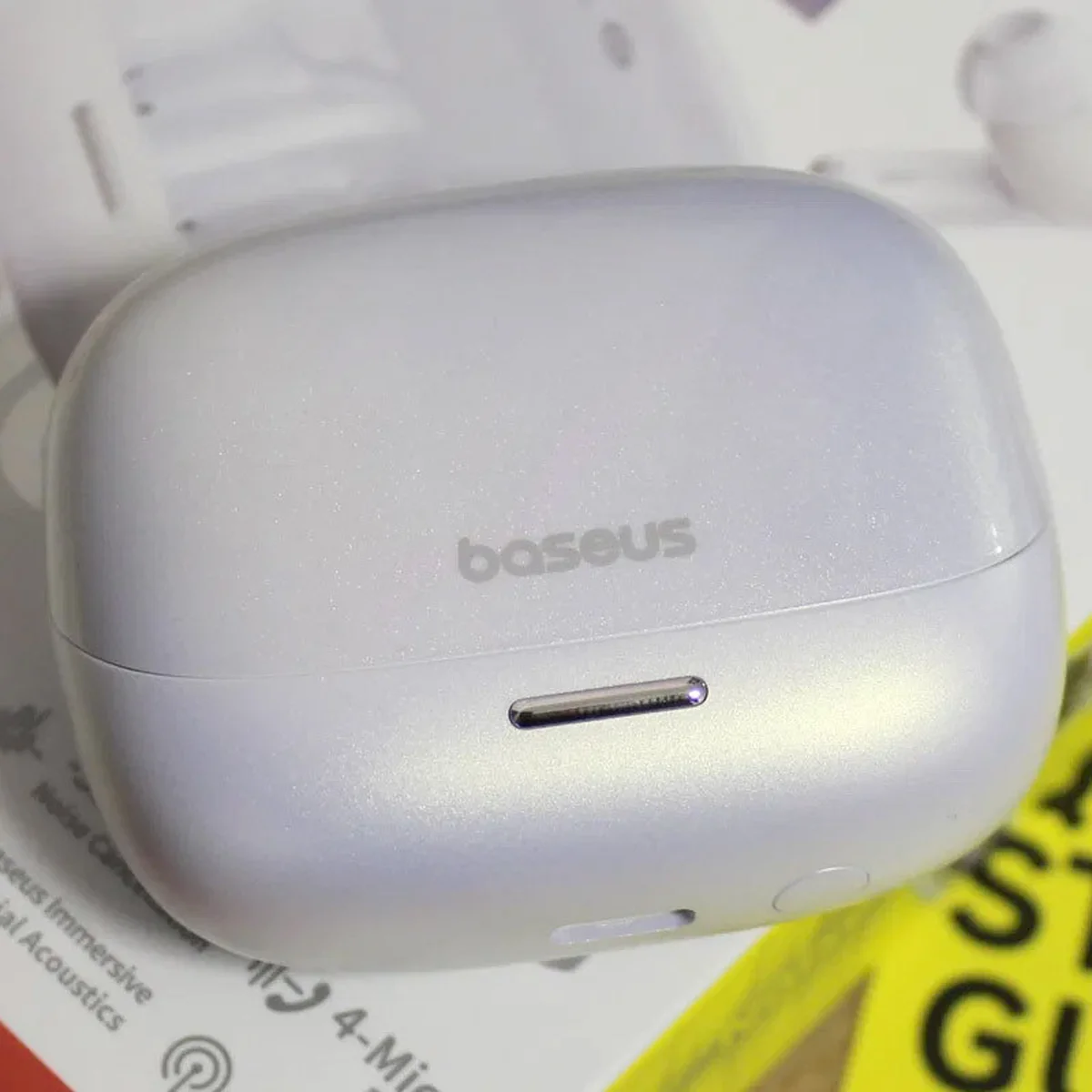 Беспроводные TWS наушники Baseus OS Bowie M2s Pro (A00051801) Moon White