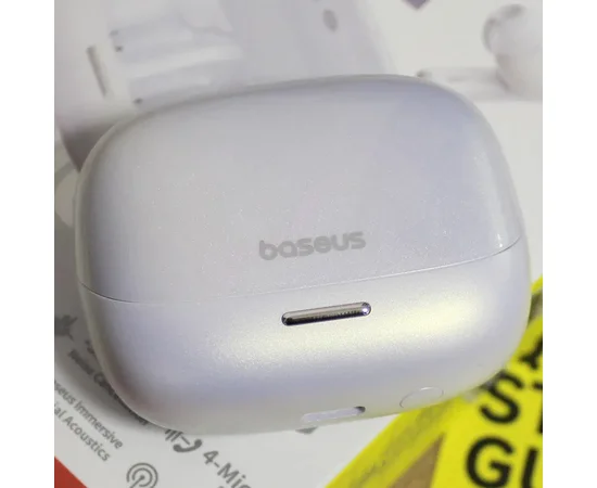Беспроводные TWS наушники Baseus OS Bowie M2s Pro (A00051801) Moon White