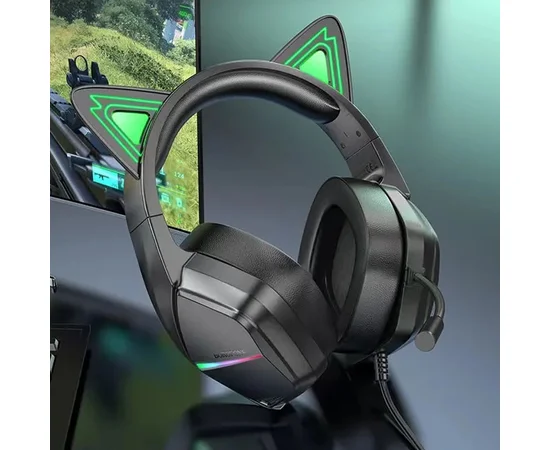 Накладні навушники BOROFONE BO106 Cute cat Elf Cat