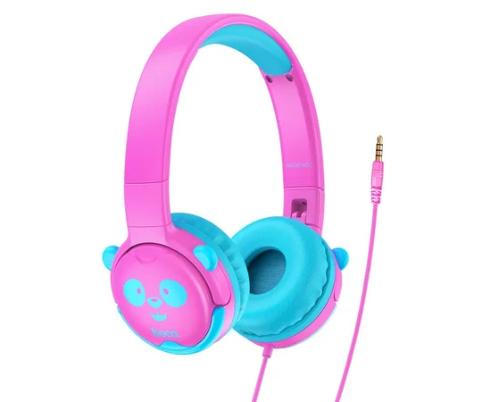 Наушники Hoco W31 Childrens Розово-голубой