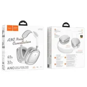 Накладные беспроводные наушники Hoco W68 Calma ANC (App) Silver