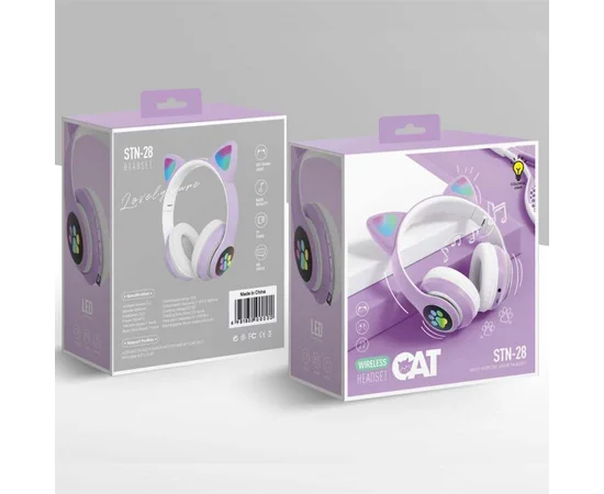 Bluetooth наушники Tucci STN-28 Фиолетовый