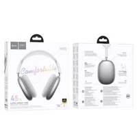 Накладные беспроводные наушники Hoco W65 Happy Silver