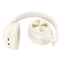 Накладні бездротові навушники Hoco W54 Young ANC Milky White