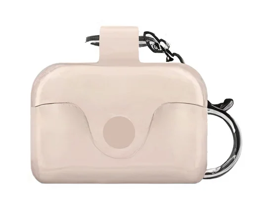 Силиконовый футляр на магните для наушников  AirPods Pro Розовый / Pink Sand