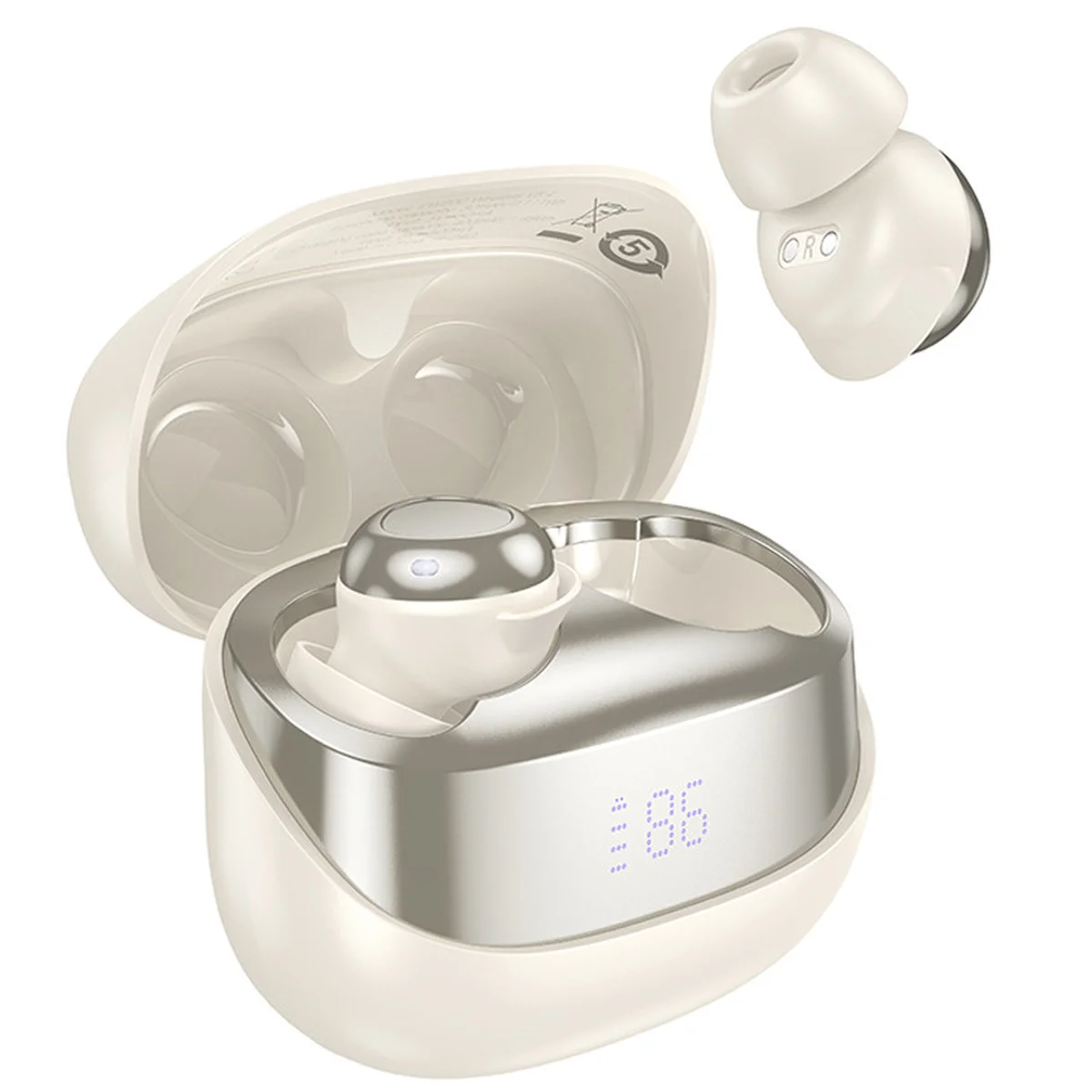 Беспроводные TWS наушники Hoco EW200 Elegant Milky White