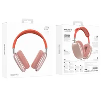 Накладные беспроводные наушники BOROFONE BO22 Plus Elegant Pink