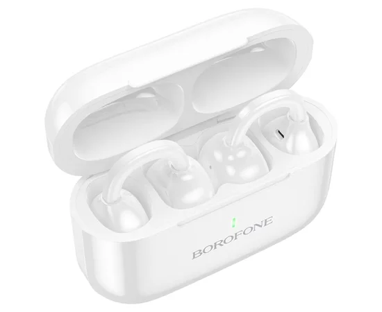 Бездротові навушники TWS Borofone BW95 Cancion clip-on White