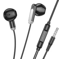 Наушники Borofone BM89 Surpass universal (3.5mm/1.2m) Black