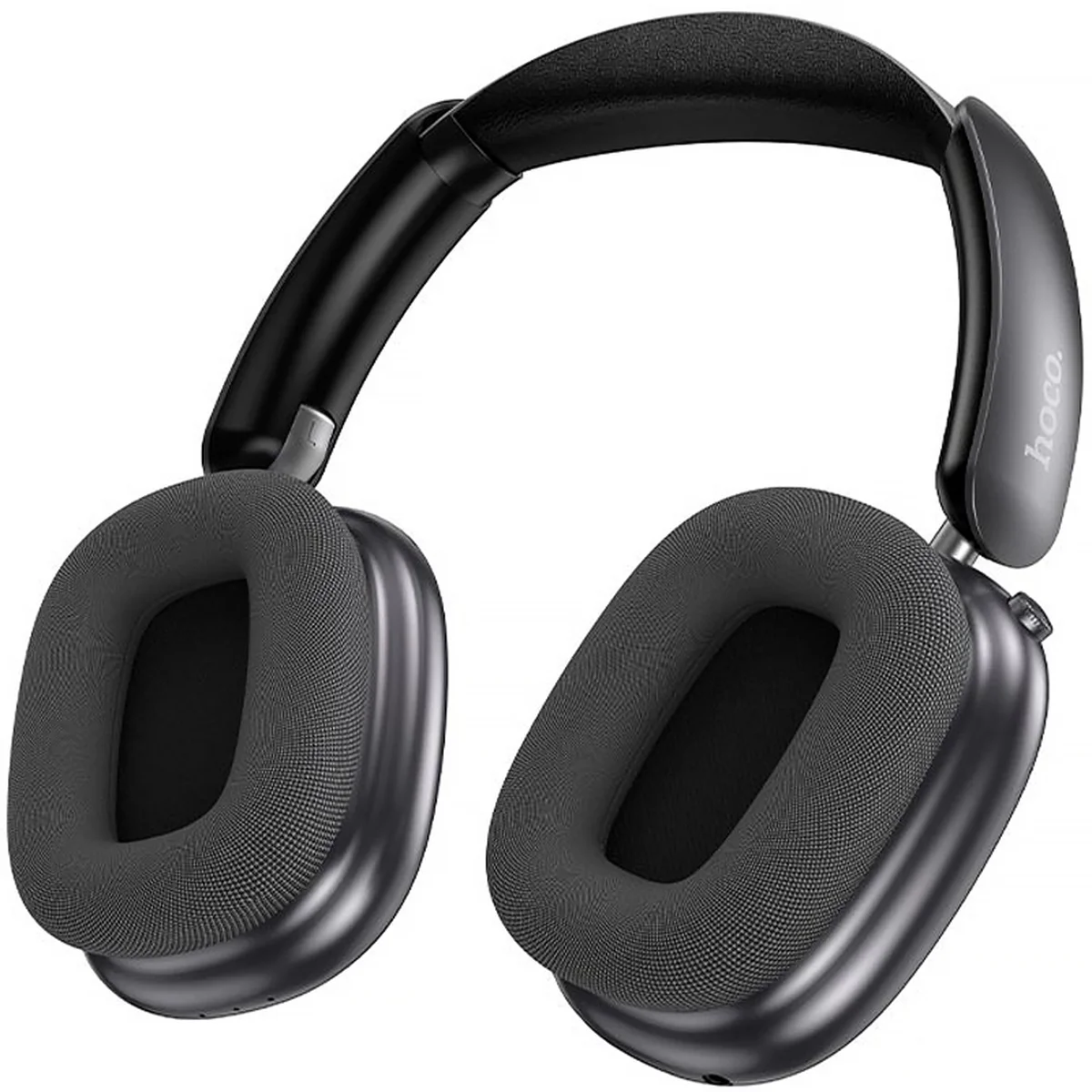 Накладные беспроводные наушники Hoco ESD23 Lasting ANC with display Black
