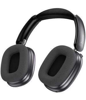 Накладні бездротові навушники Hoco ESD23 Lasting ANC with display Black