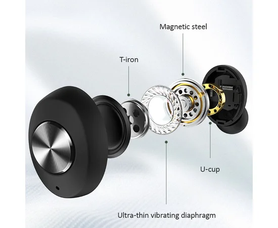 Беспроводные TWS наушники Usams-ES BT 5.0 Черный
