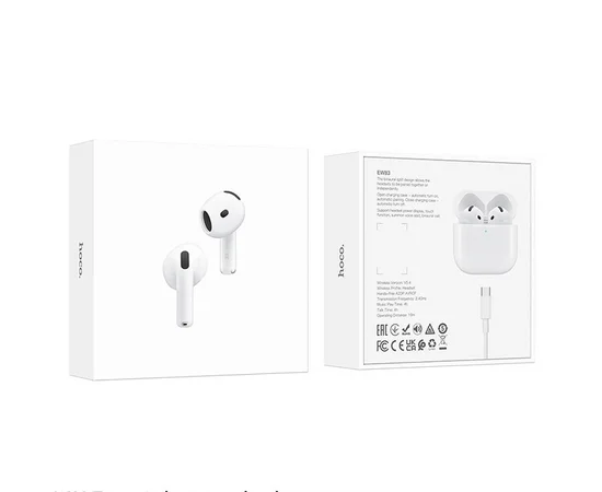 Беспроводные TWS наушники Hoco EW83 White
