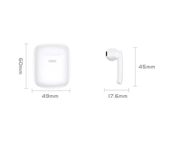 Беспроводные TWS наушники Joyroom JR-T04s Белый