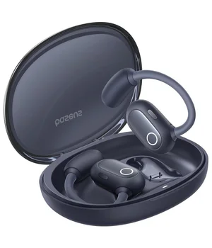 Бездротові навушники TWS Baseus Eli Fit OS Open-Ear (A00073200) Cosmic Black